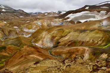 The colours of Kerlingarfjöll 