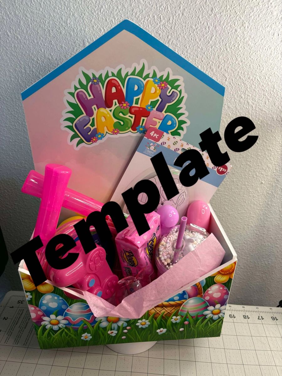 EASTER BUNDLE -3 Sizes Foam Envelope Card Box Template