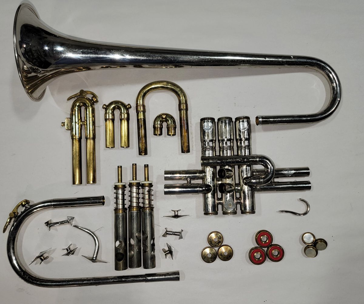 King Tempo Silver Cornet Replacement Parts