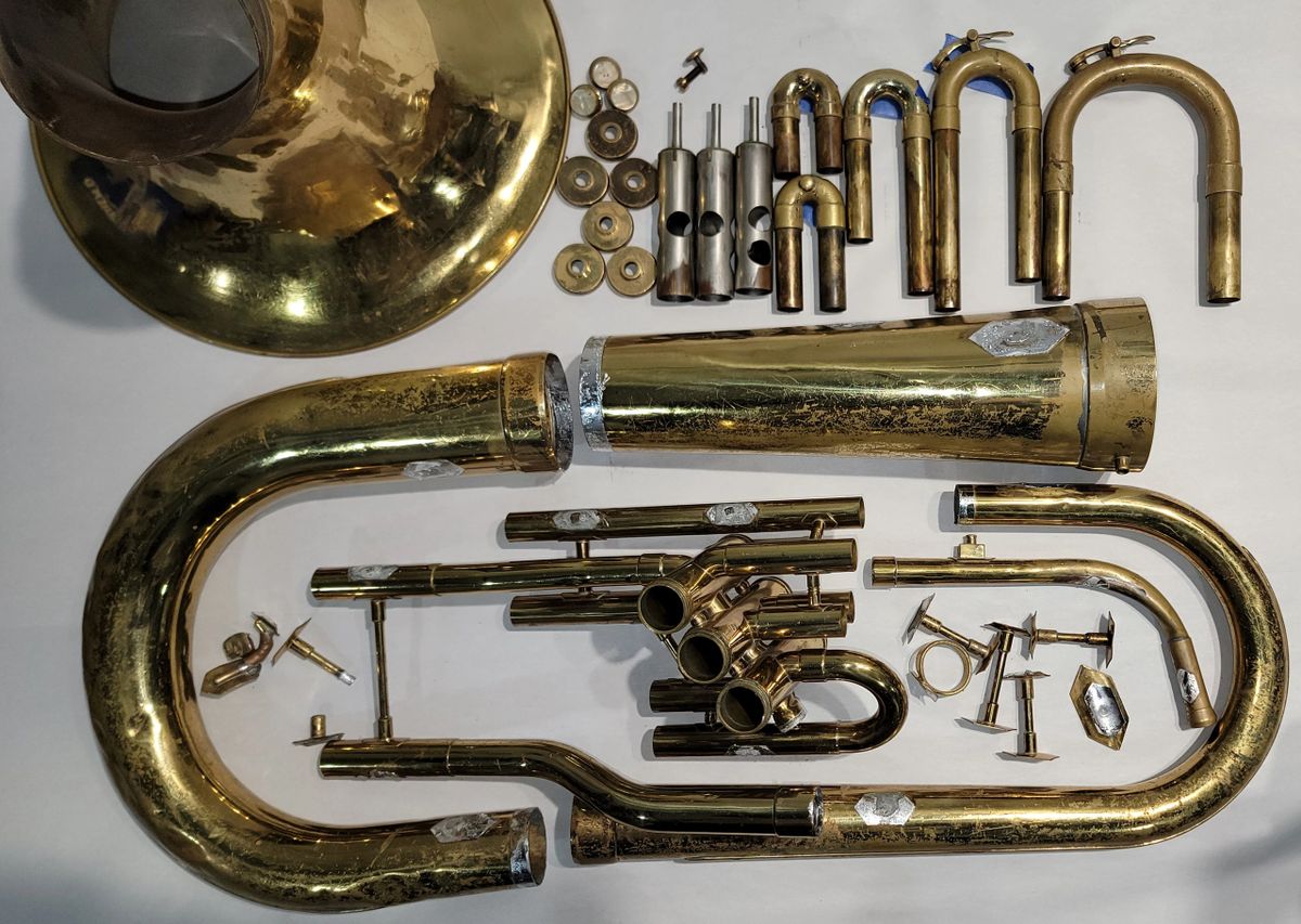 Reynolds Emperor (Removeable Bell) Bell Front Baritone 'Replacement Parts' - Picture 2 of 22