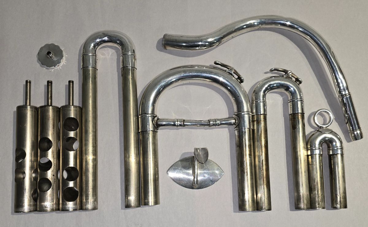 Besson 50 Medals of Honour Silver 3 Valve Tuba *Replacement Parts*