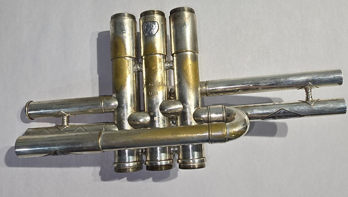 King 1124 Silver Marching Baritone Replacement Parts - Picture 21 of 21