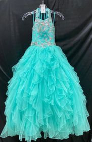 open lace back dress Amarra 88320 Prom Dress - Lilac