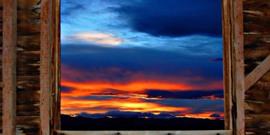 "Amargosa Sunset" Fine Art Photography by Artist Robert Rosenblum