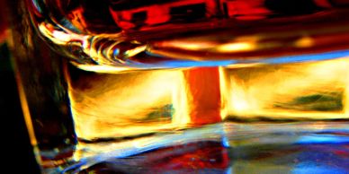 "The Bottom of the Glass" Fine Art Photography by Artist Robert Rosenblum
