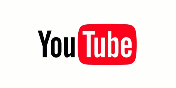 YouTube logo with red and black text.