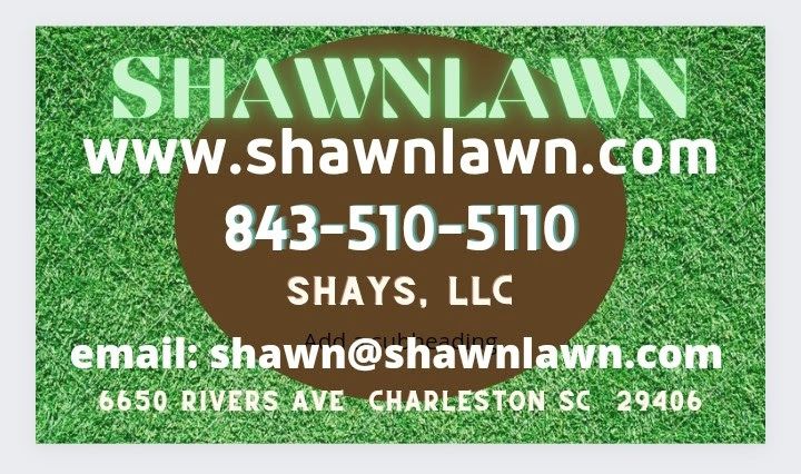 business card for Shawn Lawn
