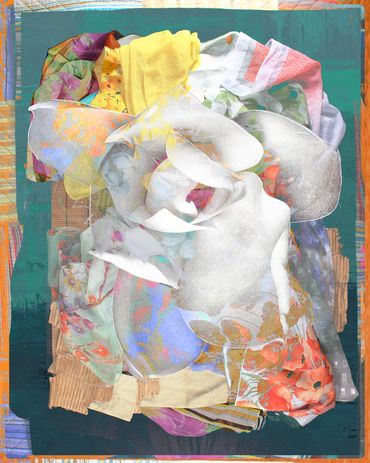 "Lightness, Lightness" (2026) - Digital Collage