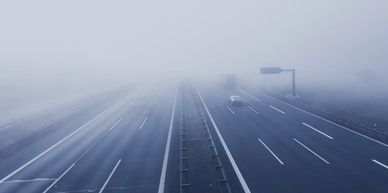 A motorway in Kosovo