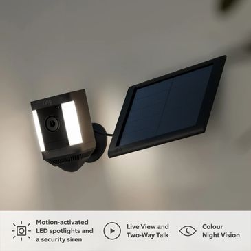 solar powered ring camera