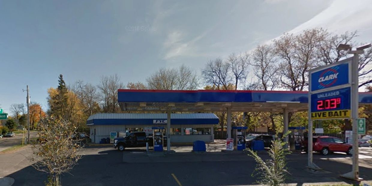 Clark Gas Station, Live Bait, Tackle,Propane 9.99/20lb