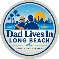 Dad lives in long beach