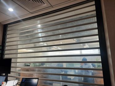 Transparent Rolling shutter 