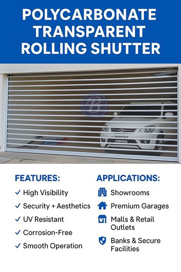 Polycarbonate Rolling shutter