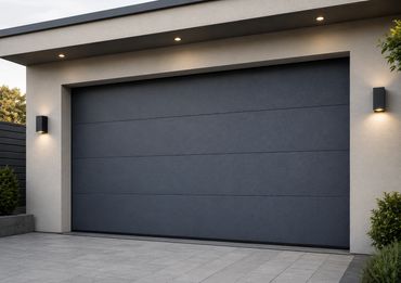 Luxury Grey Sectional Garage Door 