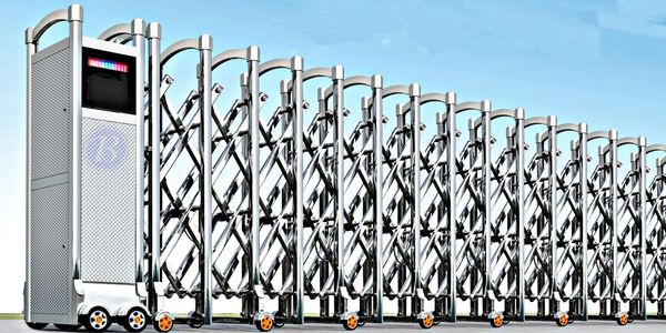 Retractable Sliding Gates for maximum opening area