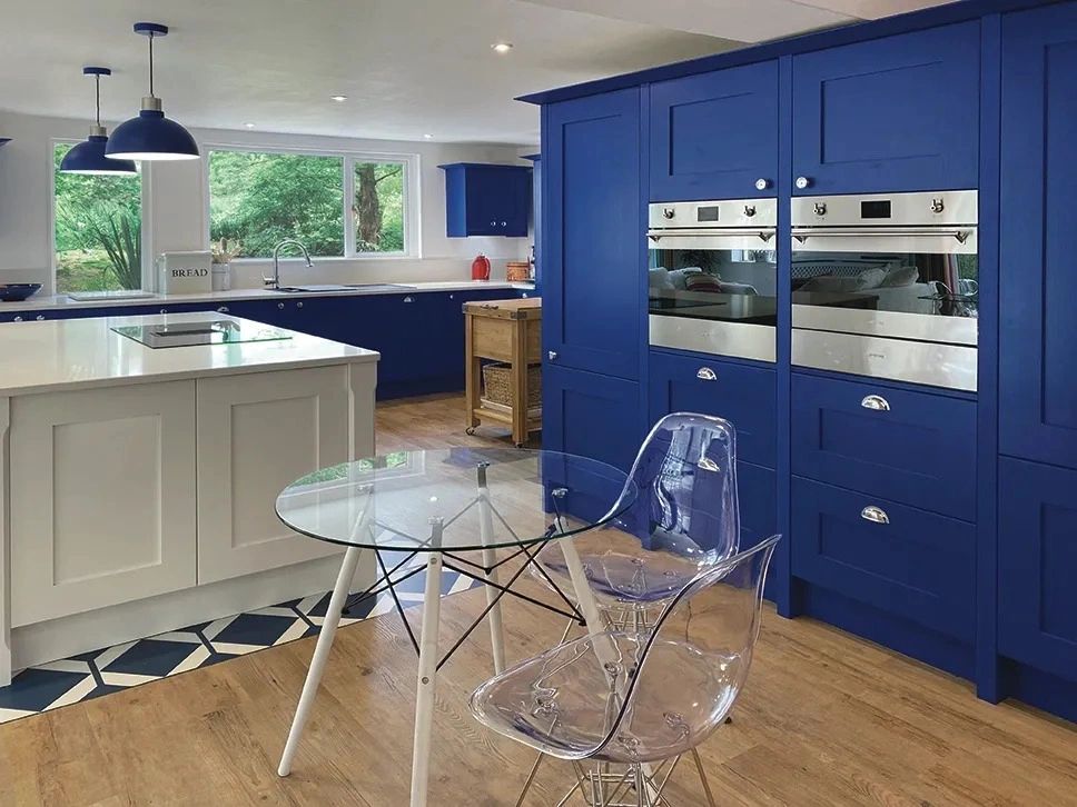 Blue Kitchen Design