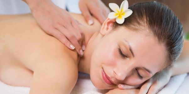 Shiatsu Massage on female