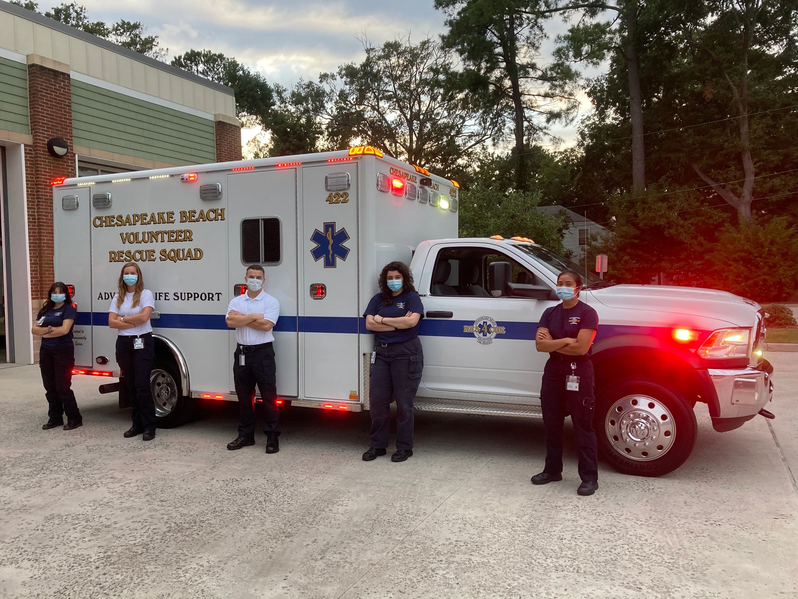 Chesapeake Beach Volunteer Rescue Squad. Home