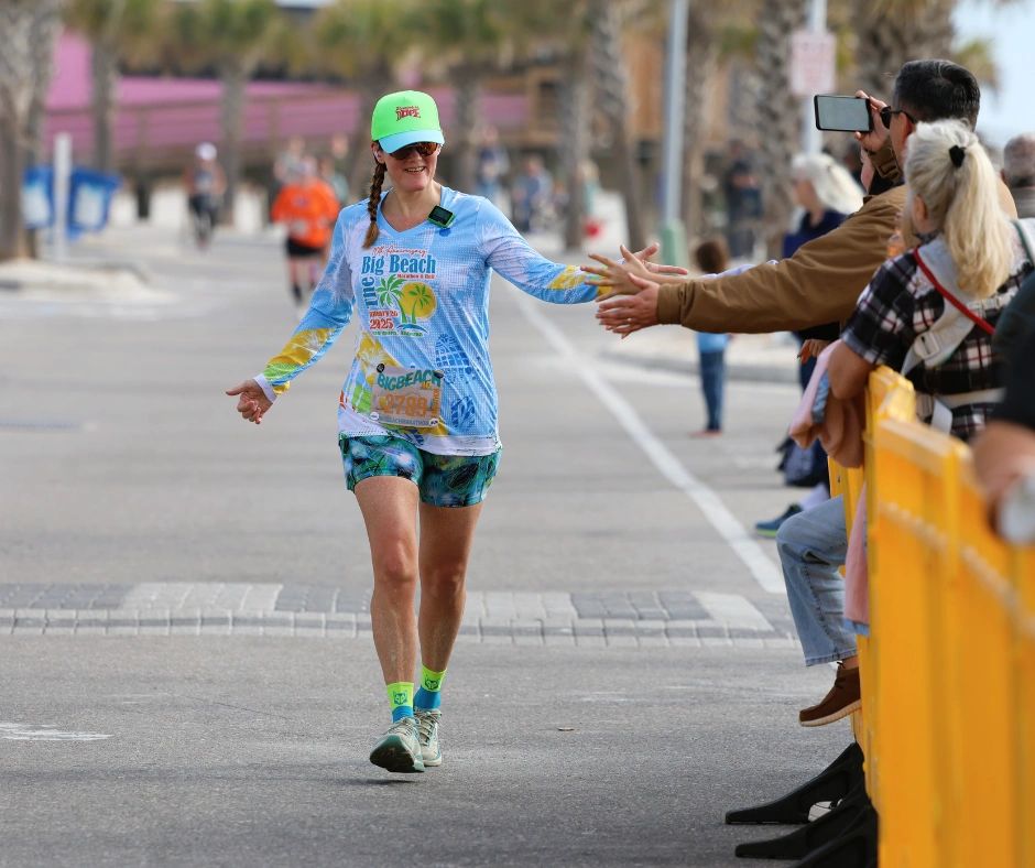 The Big Beach Marathon is a scenic race through the beautiful coastal landscapes of Gulf Shores, AL