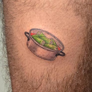 cousa tattoo zucchini tattoo colored youve been linked peter aoun tattoos oink
