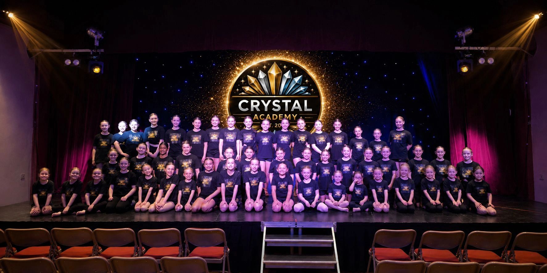 Our most recent whole-school dance showcase, featuring over 70-performers and 180-spectators.