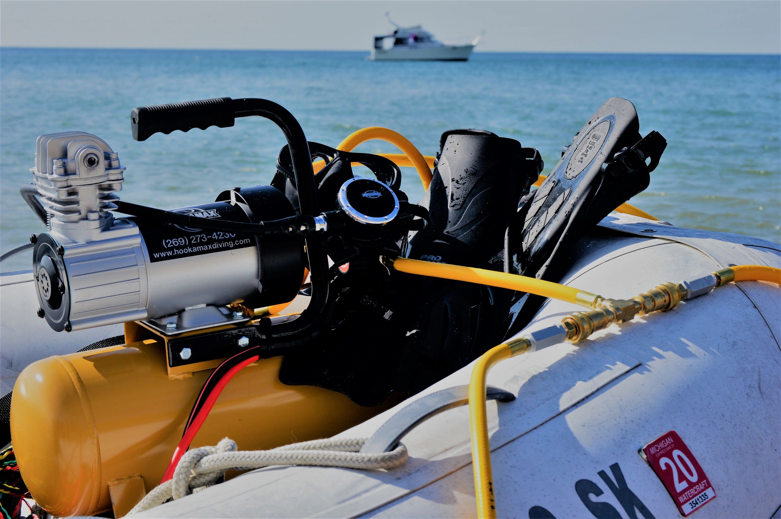 Hookah diving for beginners