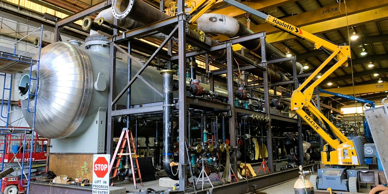 ATLAS Oil & Gas Process Systems Inc. Inlet Separator Packages Nisku Fabrication