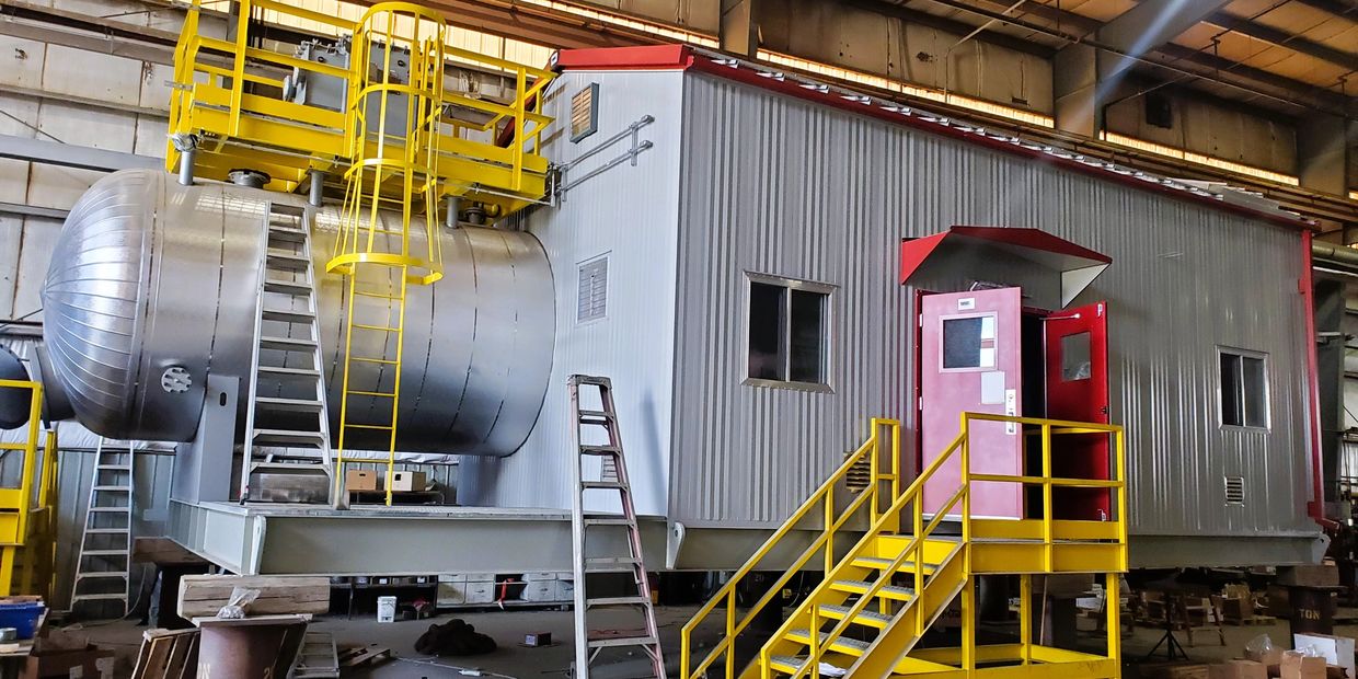 ATLAS Oil & Gas Process Systems Inc. Electrostatic Desalter Nisku Fabrication