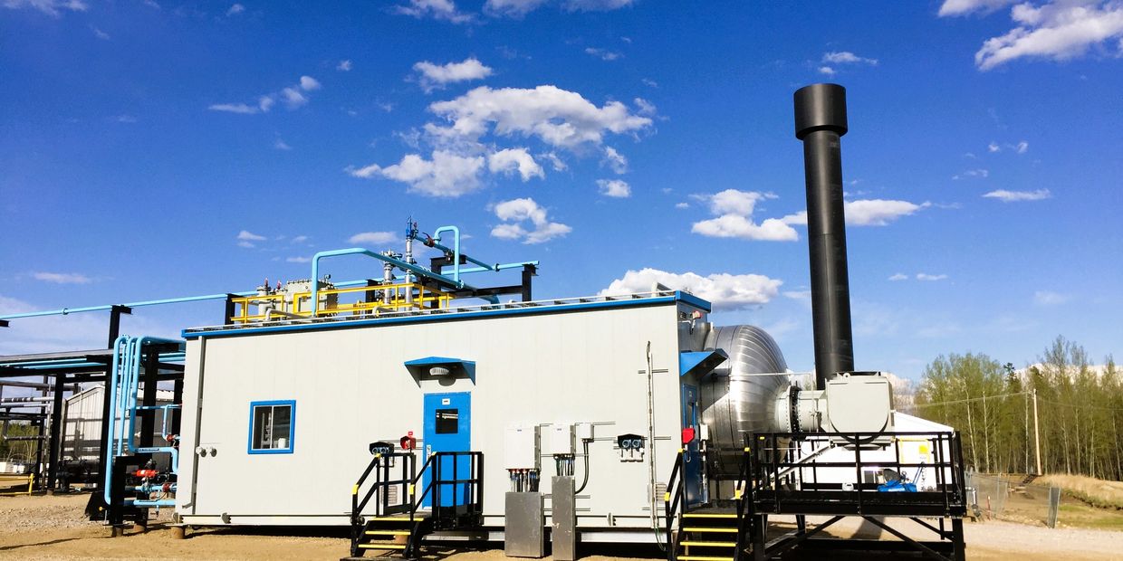 ATLAS Oil & Gas Process Systems Inc. Electrostatic Treater Nisku Fabrication