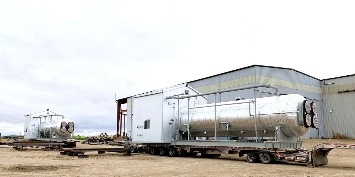 ATLAS Oil & Gas Process Systems Inc. Mechanical Treaters Nisku Fabrication