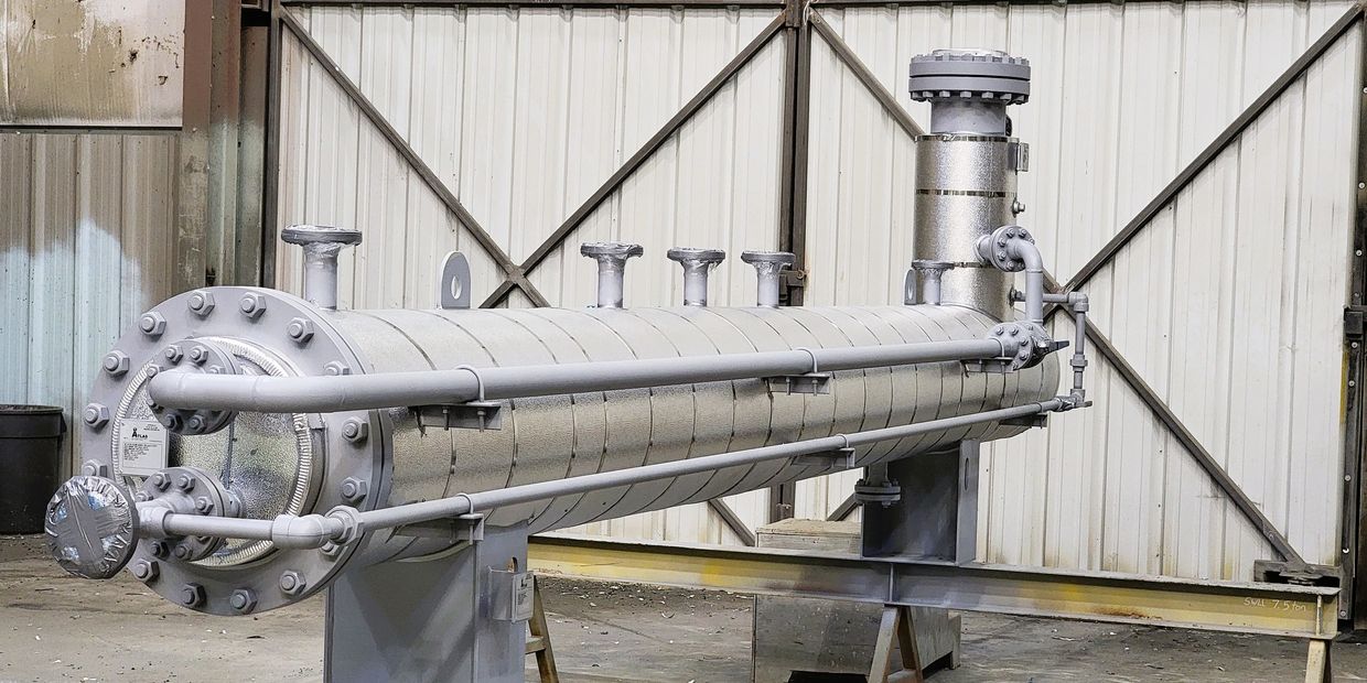 ATLAS Oil & Gas Process Systems Propane Vaporizer