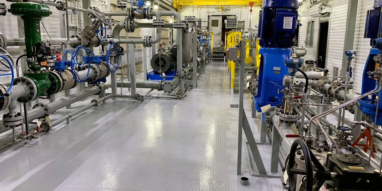 ATLAS Oil & Gas Process Systems Inc. Pump Skid Packages Nisku Fabrication