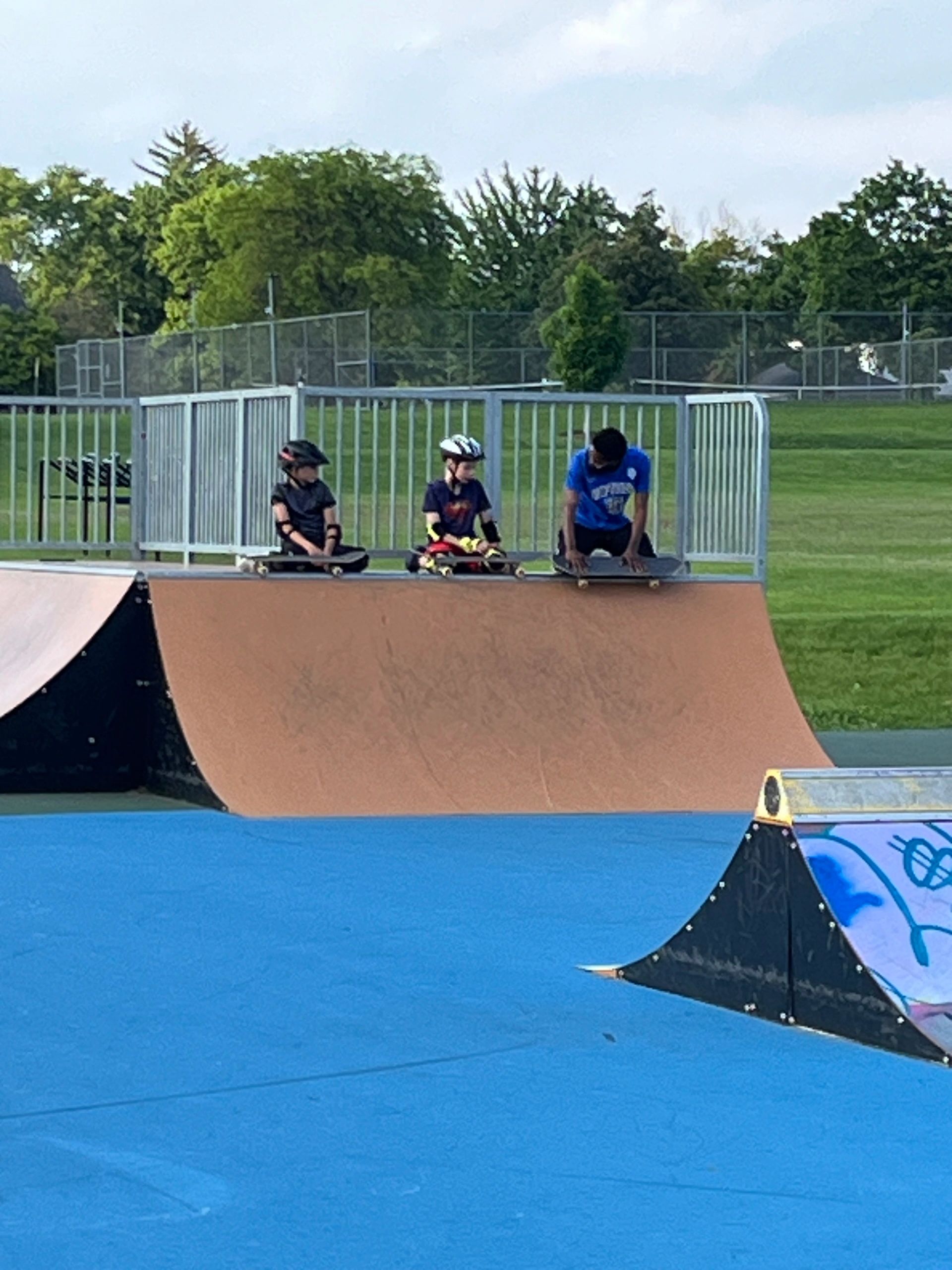 Coach Antonio from Skate Lessons Chicago at Glen Ellyn Park District Skateboarding Lessons