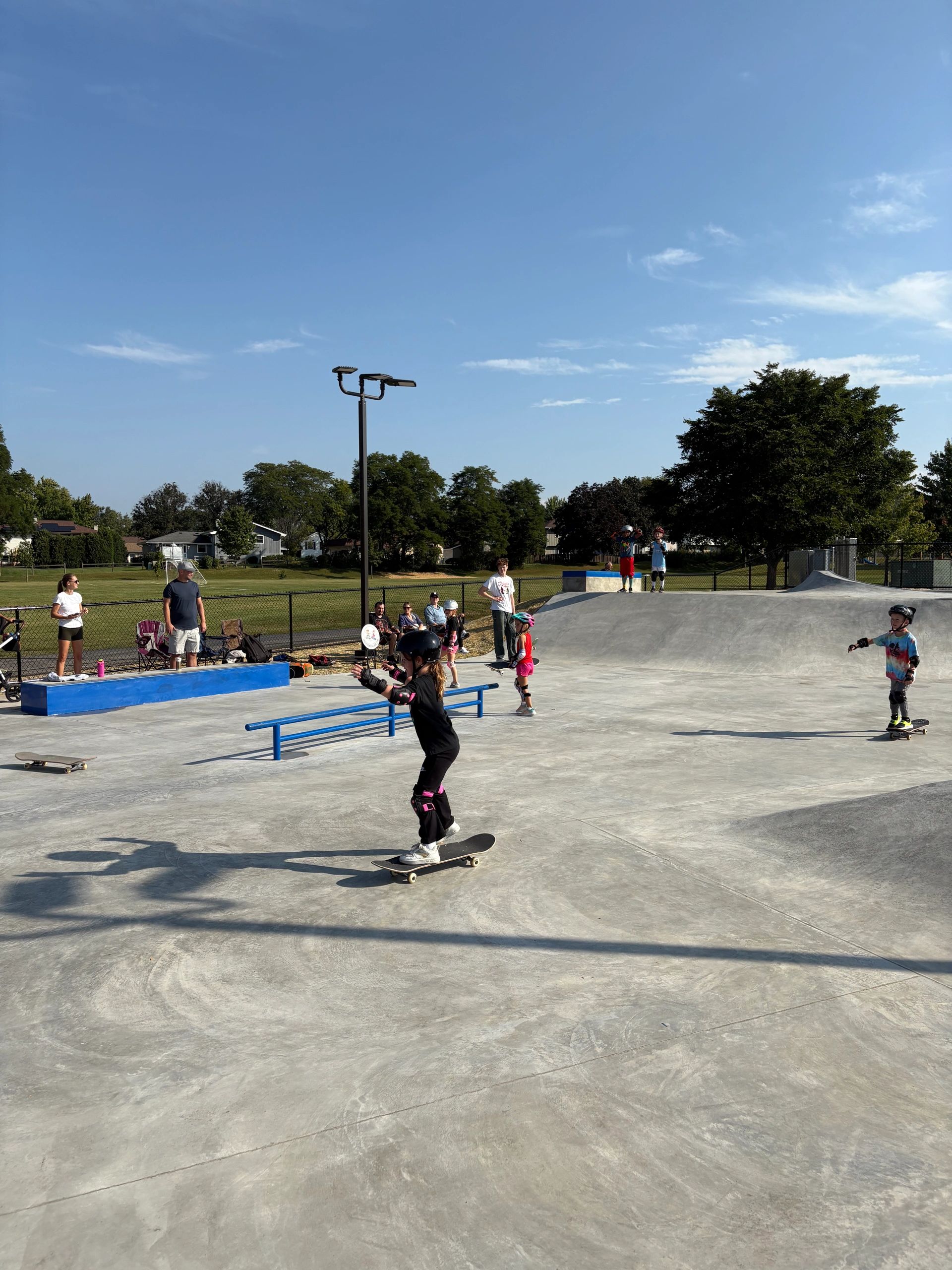 Youth Skateboarding Lessons at Westmont Park District Coached by Skate Lessons Chicago