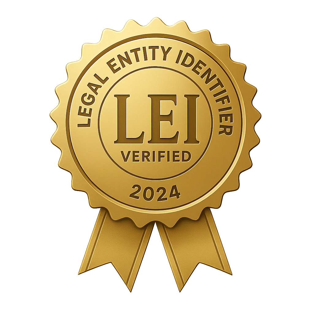 Verify Us On Bloomberg Legal Entity Identifier (LEI) system.
