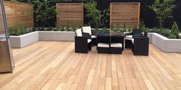 Garapa Decks with Louvers