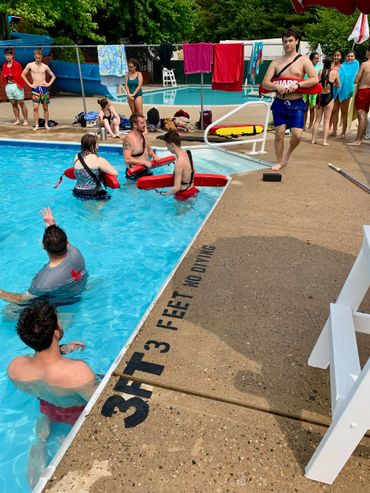 Lifeguard training 