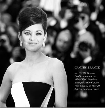 Marion Cotillard in Cannes, France.
