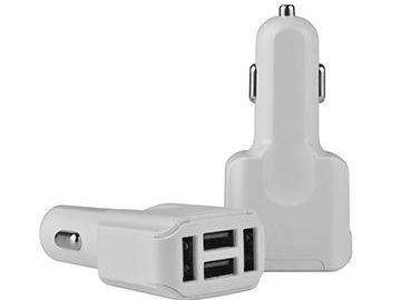 High quality car charging adaptors that are compatible with android, apple, and other devices. 