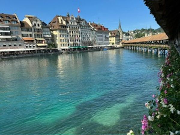 Beautiful view from Lucerne