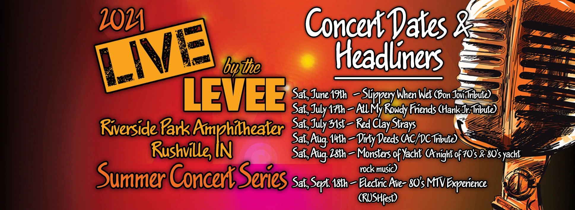 Rushville Amphitheater Live by the Levee