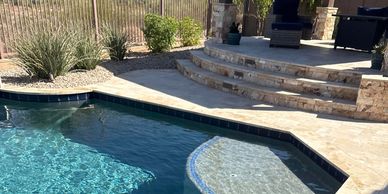 pool with step