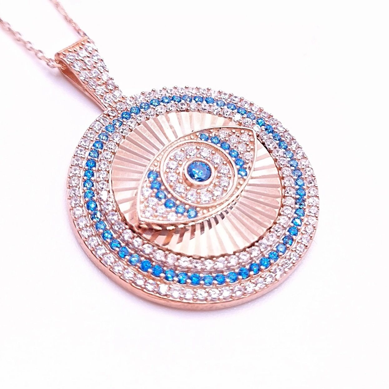 Gemstone jewelry with dainty aquamarine and cz stones