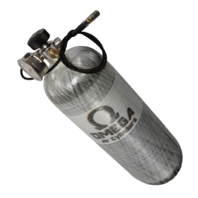 Bouteille PCP 68ci 4500psi – Avec Flexible Foster – Hors Date
