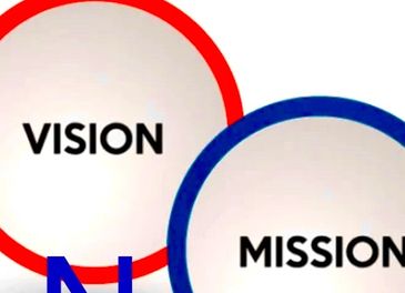 Illustration of Vision and Mission circles with NDC letters.