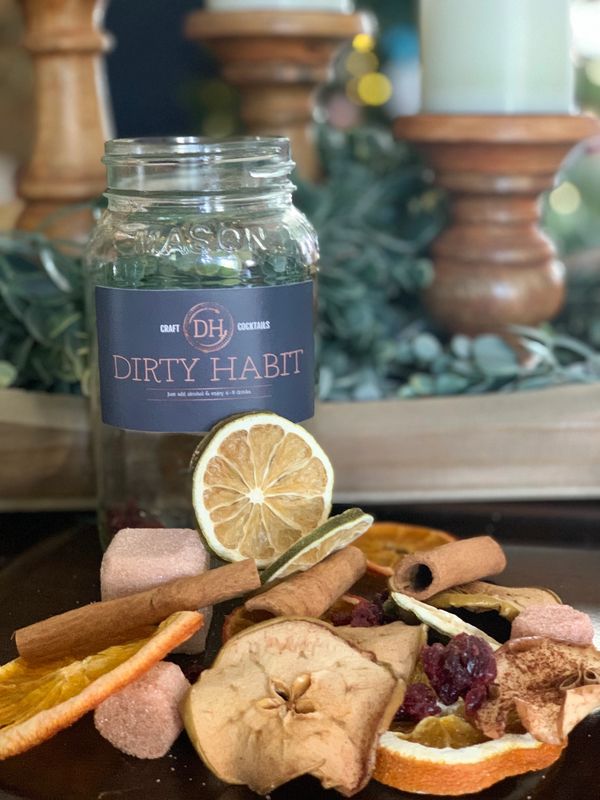 Mason Jar Cocktail Mix – Dirty Habit Cocktails