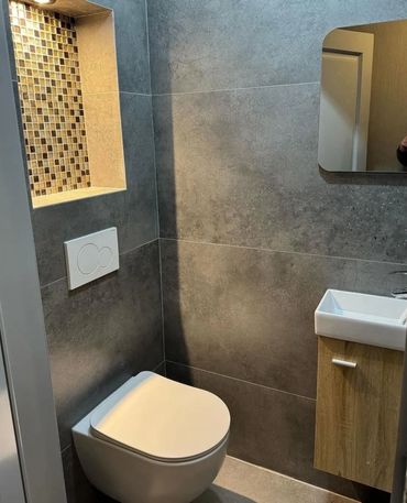 badkamer renovatie geel