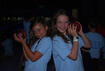 Bowling at Zen Summer Camp in Ottawa