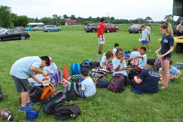 Berry Picking at Zen Summer Camp in Ottawa